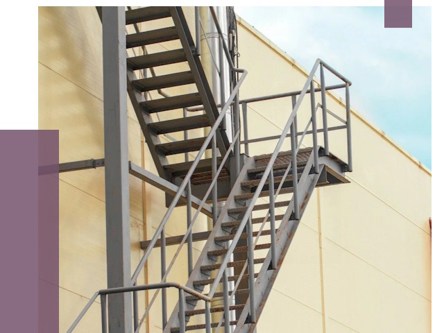 Пожарные лестницы в Красноуфимске от 12188 руб. — монтаж и продажа | ПРОЛЁТ-Крф