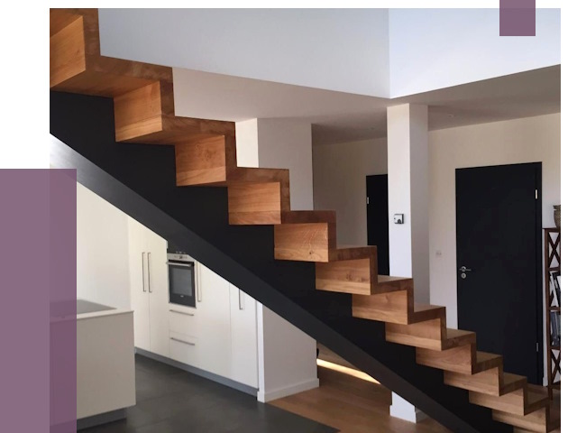 Изготовление деревянных лестниц в Красноуфимске от 86335 руб. | ПРОЛЁТ-Крф