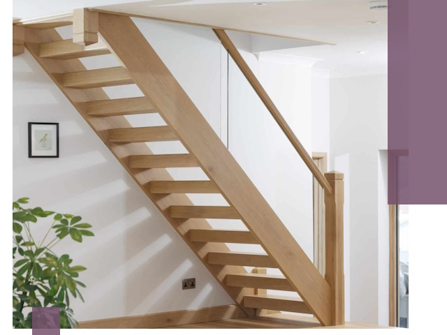 Изготовление деревянных лестниц под ключ в Красноуфимске для дома