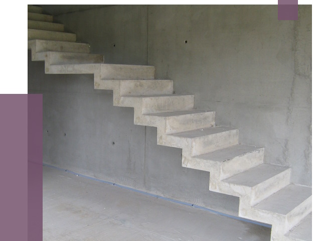 Бетонные лестницы в Красноуфимске от 18790 руб. под ключ | ПРОЛЁТ-Крф