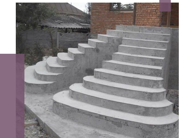 Монтаж бетонных лестниц в Красноуфимске от 4266 руб. 