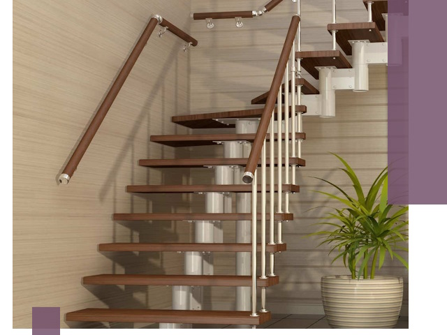 Изготовление модульных лестниц под ключ в Красноуфимске