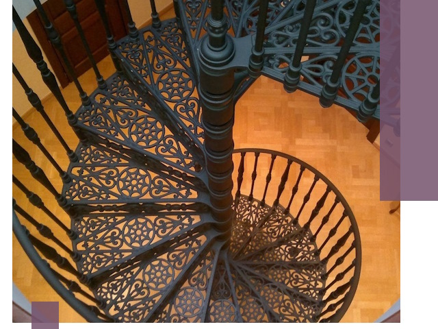 Винтовые лестницы под ключ в Красноуфимске: производство и монтаж