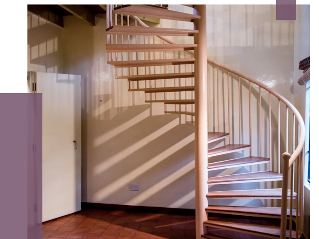 Изготовление винтовых лестниц на заказ в Красноуфимске от 75670 руб. | ПРОЛЁТ-Крф