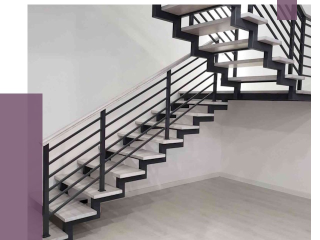 Лестницы на металлокаркасе под ключ в Красноуфимске от 12696 руб. | ПРОЛЁТ-Крф