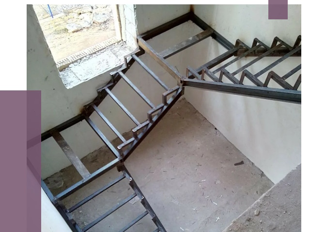 Монтаж лестниц на металлокаркасе в Красноуфимске от 12696 руб. — ПРОЛЁТ-Крф