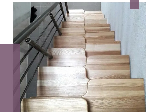 Лестницы гусиный шаг в Красноуфимске от 12950 руб. под ключ | ПРОЛЁТ-Крф