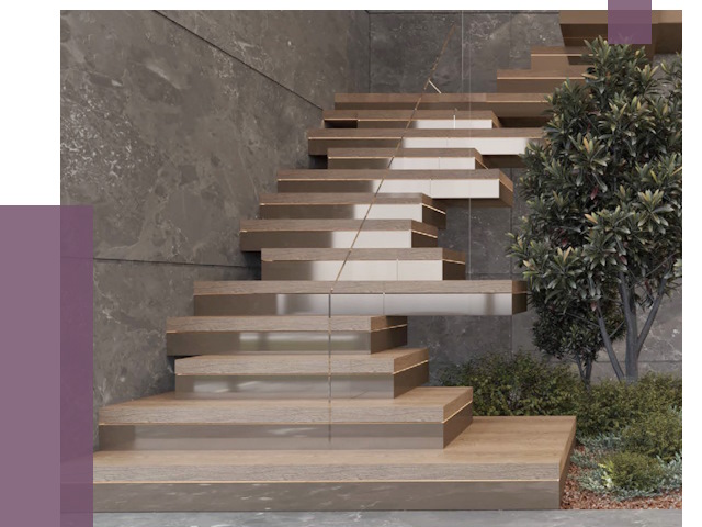 Современные лестницы в Красноуфимске от 13712 руб. | ПРОЛЁТ-Крф