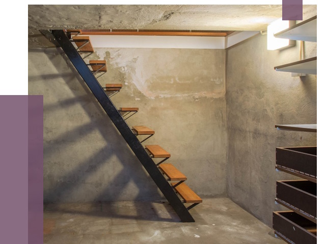 Лестницы в подвал в Красноуфимске от 13052 руб. — монтаж | ПРОЛЁТ-Крф
