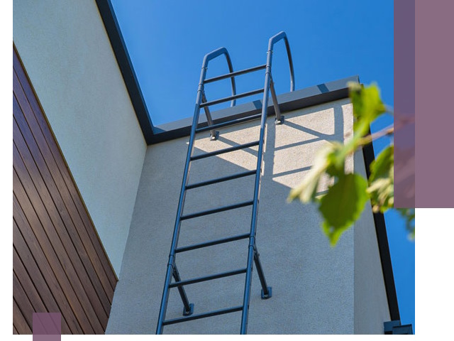 Лестницы на крышу в Красноуфимске — изготовление, монтаж, демонтаж