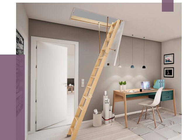 Чердачные лестницы в Красноуфимске — от 14474 руб. | ПРОЛЁТ-Крф