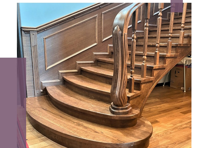 Дубовые лестницы под ключ в Красноуфимске от 175208 руб. — ПРОЛЁТ-Крф