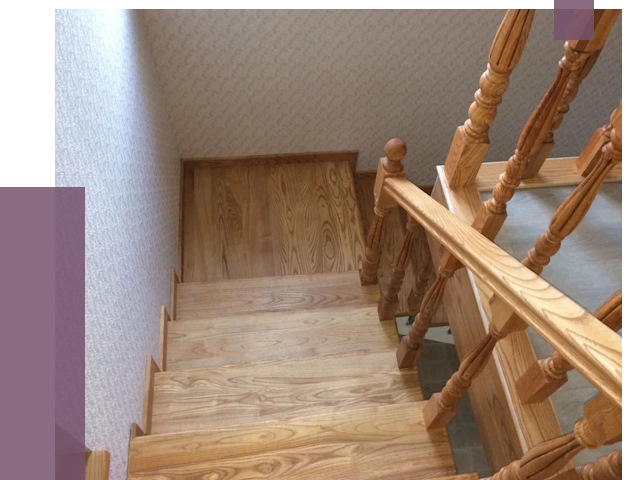 Сосновые лестницы в Красноуфимске под ключ от 8024 руб.  | ПРОЛЁТ-Крф