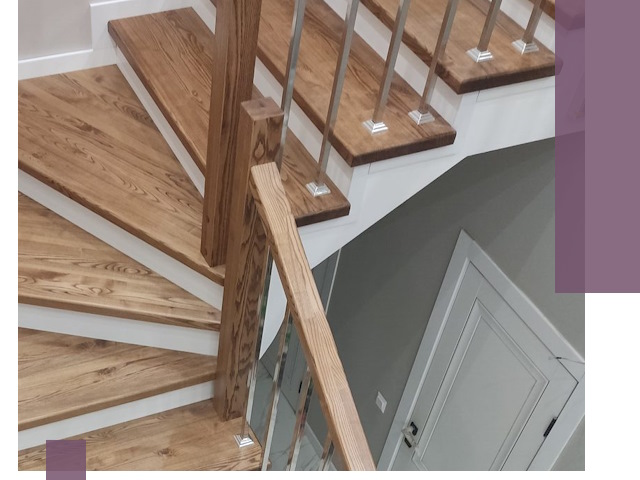 Обшивка металлических лестниц под ключ в Красноуфимске