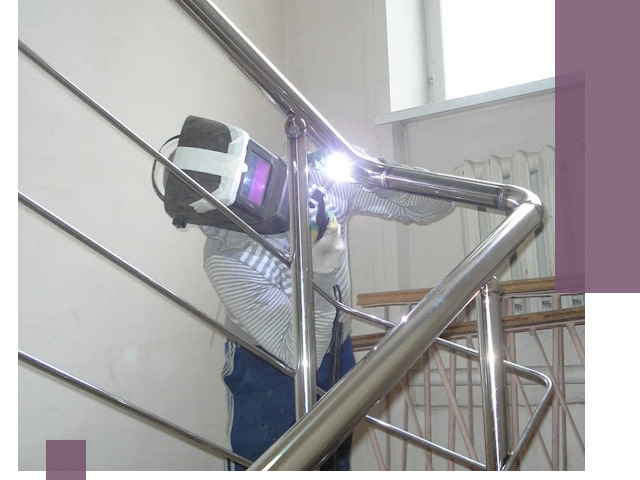 Монтаж перил и ограждений качественно в Красноуфимске