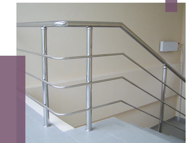 Алюминиевые перила в Красноуфимске от 6297 руб. под ключ | ПРОЛЁТ-Крф