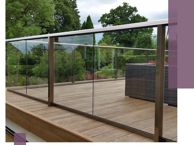 Алюминиевые перила на заказ в Красноуфимске — монтаж и гарантия