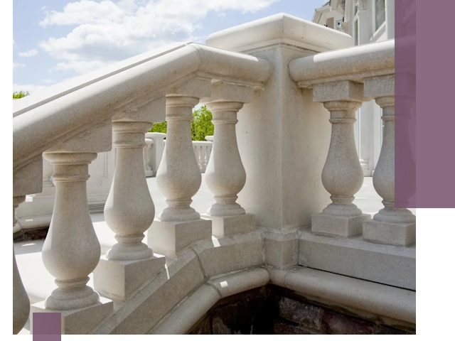 Балюстрады из металла и камня под ключ в Красноуфимске