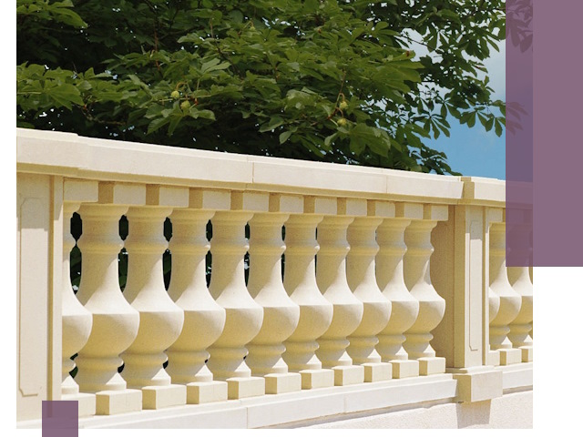 Установка балюстрады в Красноуфимске: изготовление и монтаж под ключ