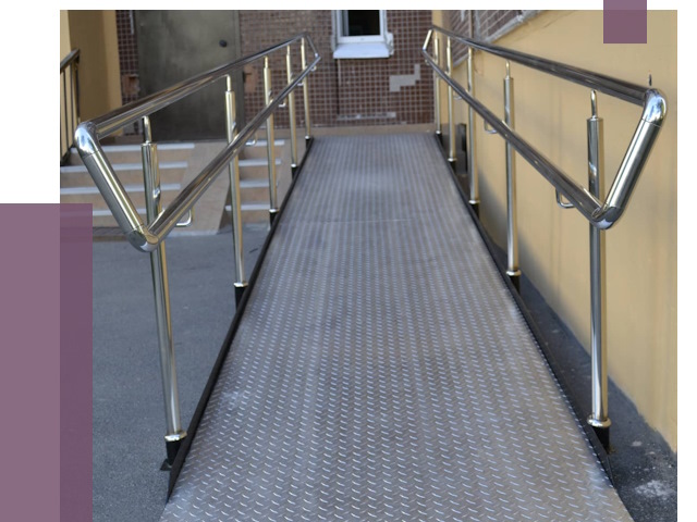 Пандусы в Красноуфимске от 12188 руб. — установка для инвалидов | ПРОЛЁТ-Крф