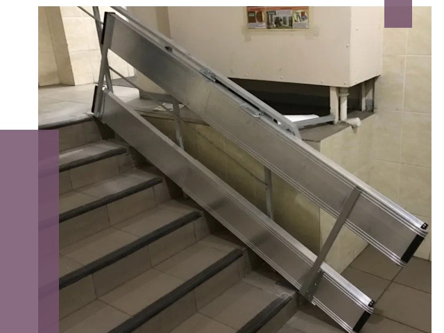 Откидные пандусы в Красноуфимске от 6602 руб. — купить | ПРОЛЁТ-Крф