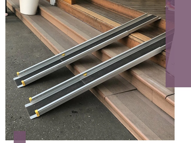 Телескопические пандусы под ключ в Красноуфимске — изготовление и монтаж