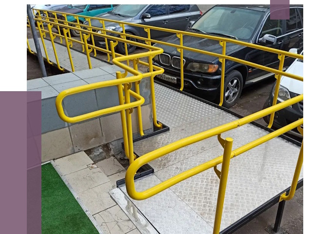 Стационарные пандусы в Красноуфимске от 12188 руб. | ПРОЛЁТ-Крф