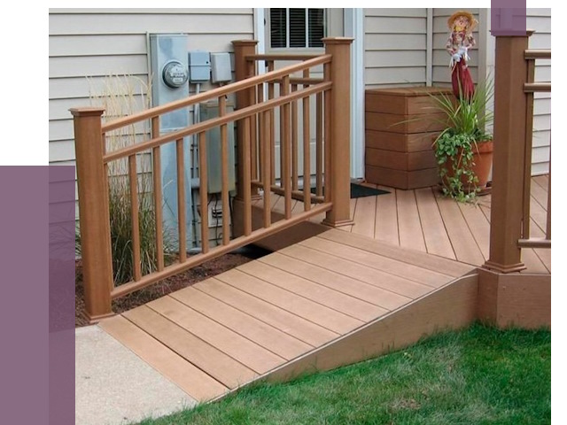 Пандус на крыльцо в Красноуфимске под ключ от 7719 руб. 