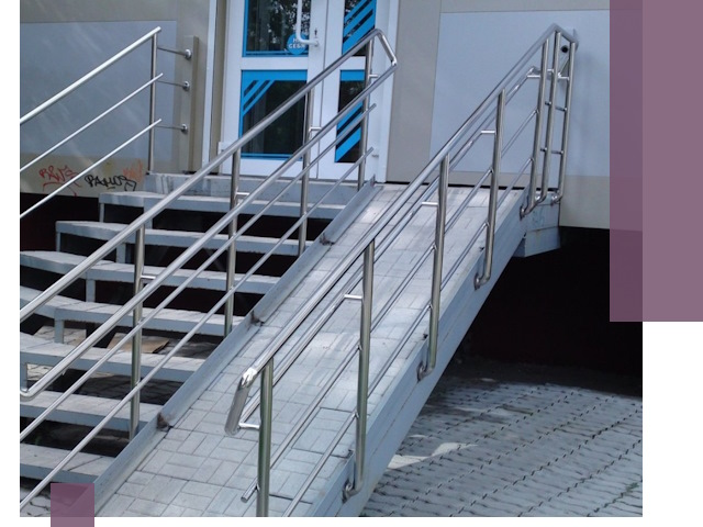 Пандус на крыльцо под ключ в Красноуфимске: монтаж и изготовление