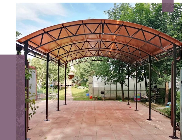 Ремонт навесов в Красноуфимске от 8887 руб. | ПРОЛЁТ-Крф