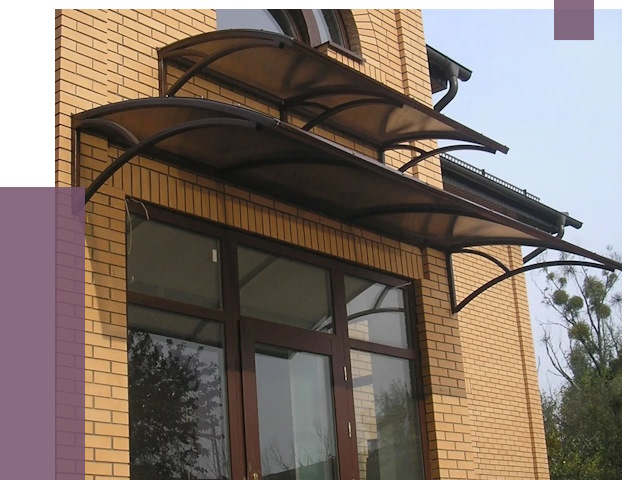 Демонтаж козырьков в Красноуфимске от 4571 руб. — быстро и недорого | ПРОЛЁТ-Крф