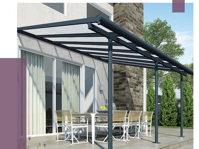 Навесы пристенные в Красноуфимске от 9040 руб. — монтаж и установка | ПРОЛЁТ-Крф