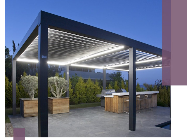 Навесы отдельно стоящие под ключ в Красноуфимске из металла и поликарбоната