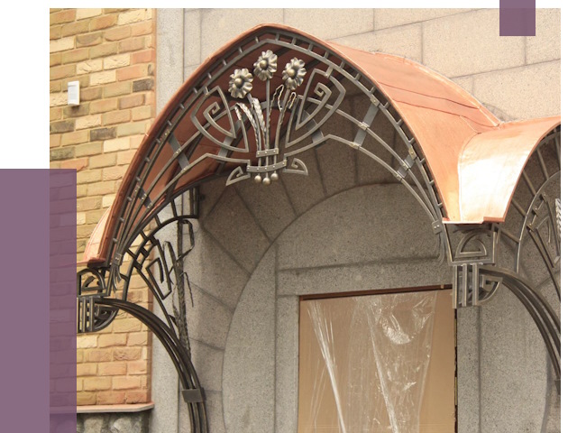 Арочные козырьки в Красноуфимске от 14474 руб. 