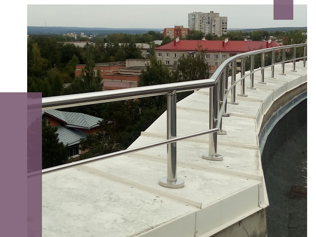 Парапеты и ограждения кровли в Красноуфимске от 4926 руб. 