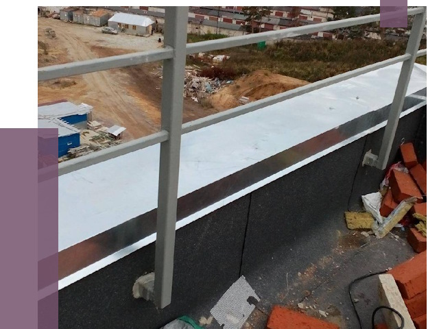 Монтаж парапетов в Красноуфимске от 4266 руб.  | ПРОЛЁТ-Крф