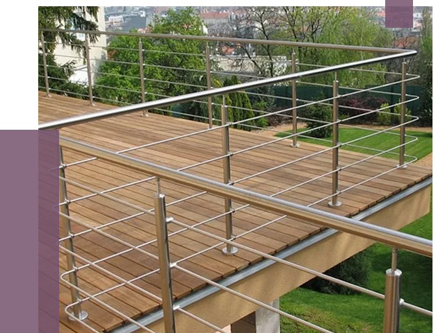 Алюминиевые парапеты в Красноуфимске под ключ от 7719 руб. 