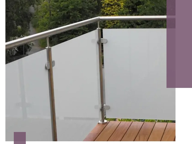 Алюминиевые парапеты для балконов и террас в Красноуфимске