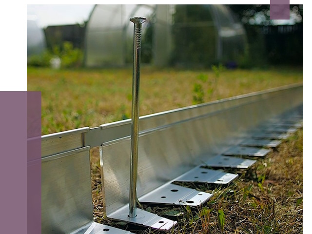 Металлические бордюры для газона в Красноуфимске от 4266 руб. | ПРОЛЁТ-Крф