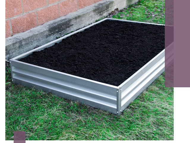 Металлические бордюры для грядок в Красноуфимске: прочность и аккуратность