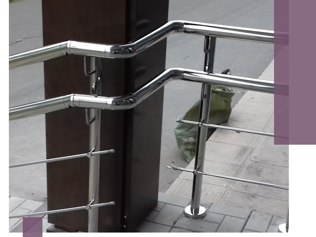 Монтаж поручней из нержавеющей стали в Красноуфимске качественно и быстро